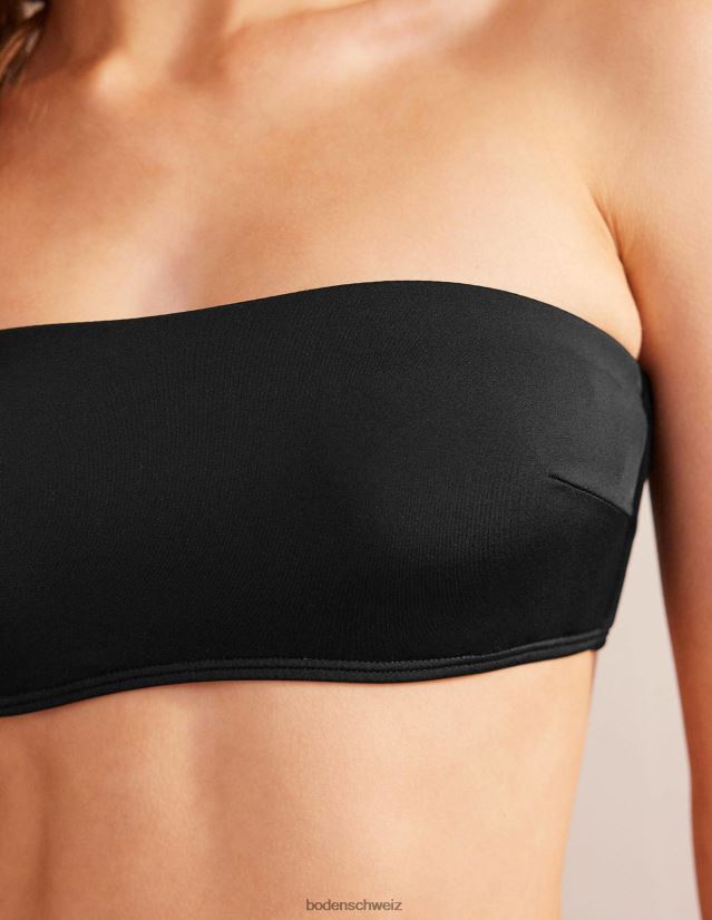 Boden Frauen Stützendes Bandeau-Bikinioberteil VH86PT251 Kleidung Schwarz