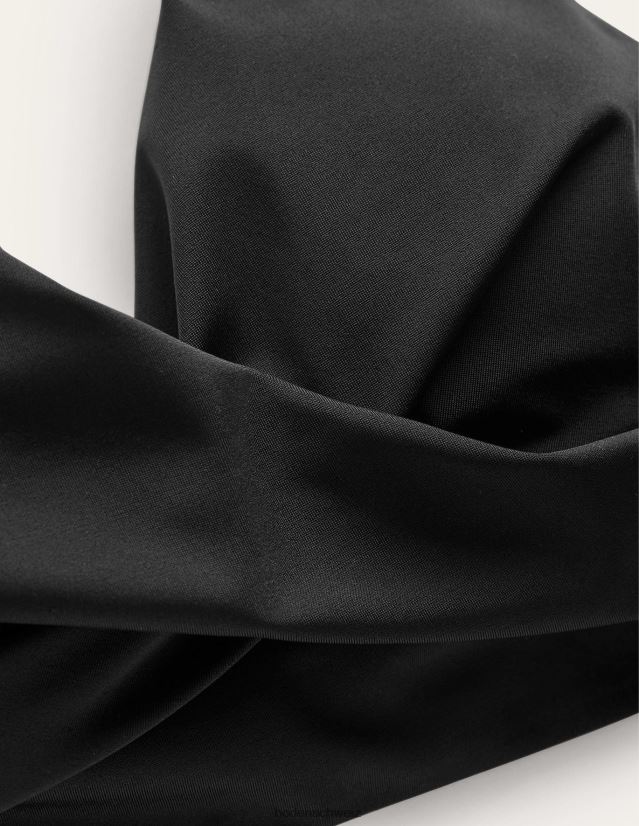 Boden Frauen Verdrehtes klassisches Bikinioberteil VH86PT287 Kleidung Schwarz