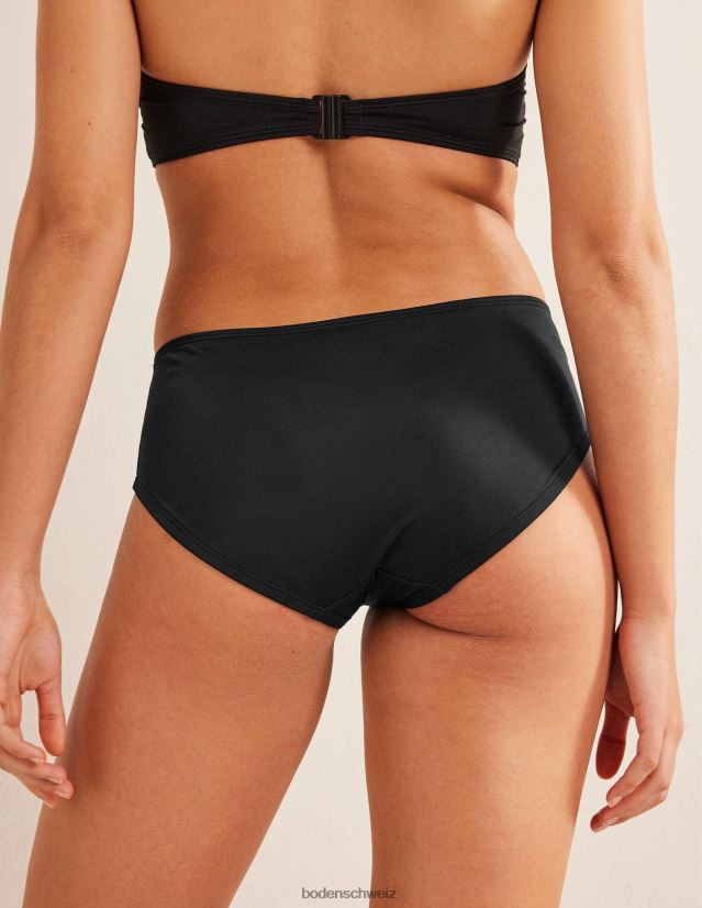 Boden Frauen klassische Bikini-Shorts VH86PT284 Kleidung Schwarz