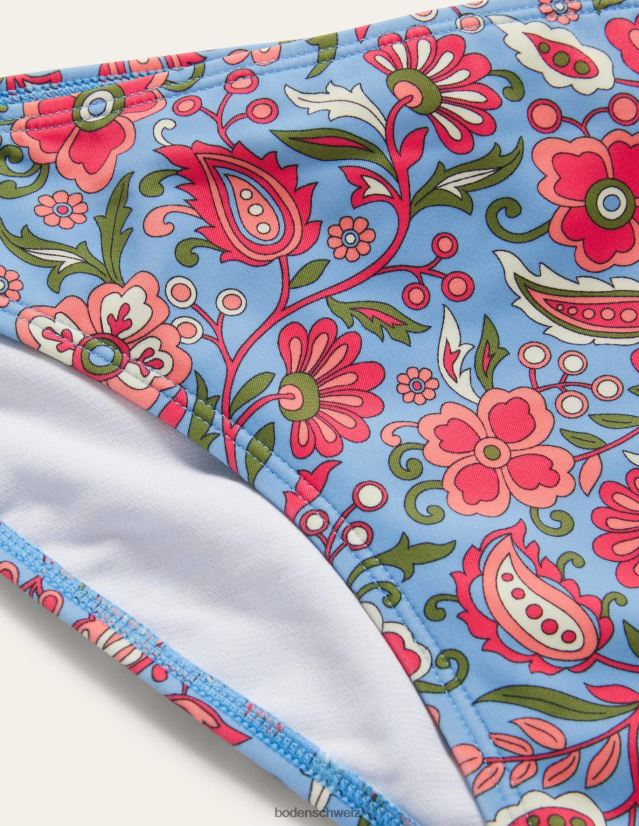 Boden Frauen klassische Bikinihose VH86PT2058 Kleidung staubblaues und orientalisches Paradies