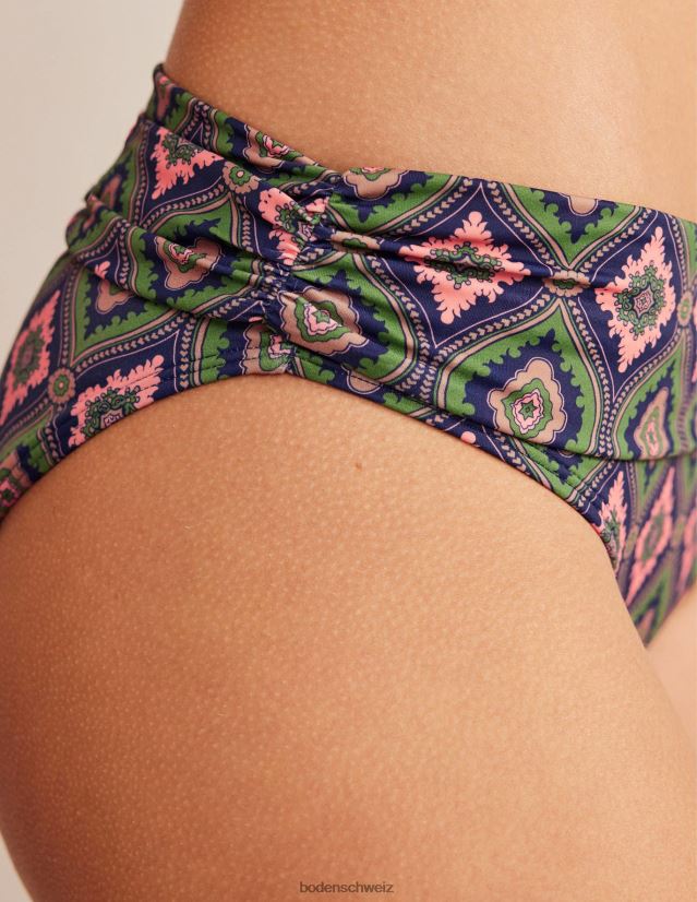 Boden Frauen klassische Falten-Bikinihose VH86PT2460 Kleidung Park Ranger und exotischer Diamant