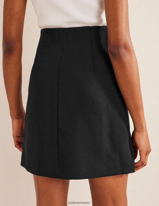 Boden Frauen Bi-Stretch-Minirock VH86PT650 Kleidung Schwarz