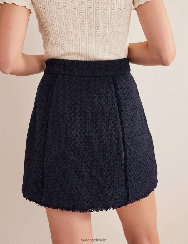 Boden Frauen Tweed Interest Mini VH86PT1985 Kleidung Marine