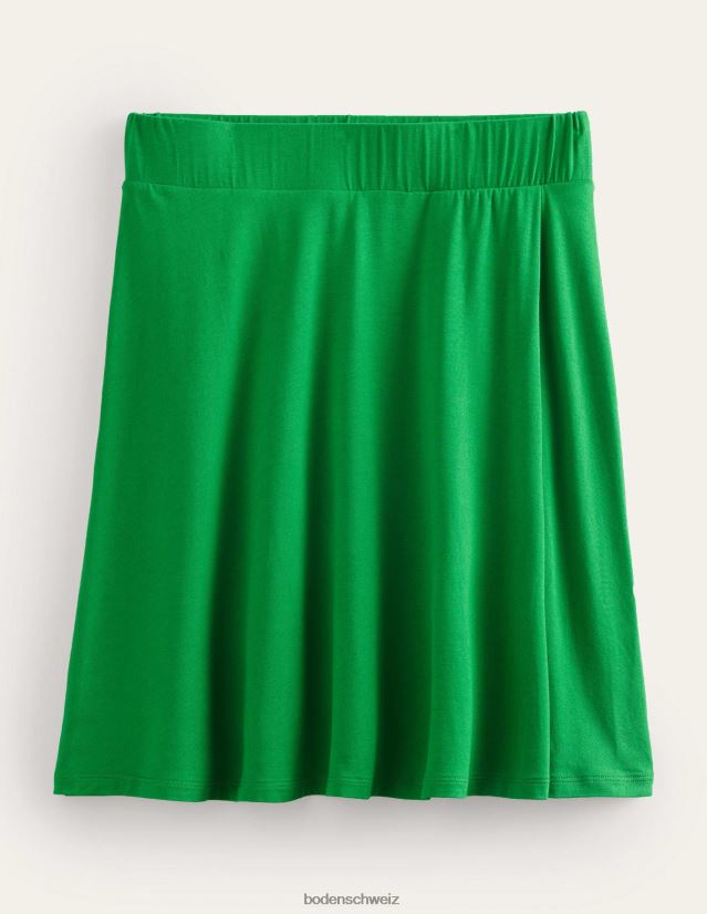 Boden Frauen Wickel-Minirock aus Jersey VH86PT1660 Kleidung Hügellandschaft