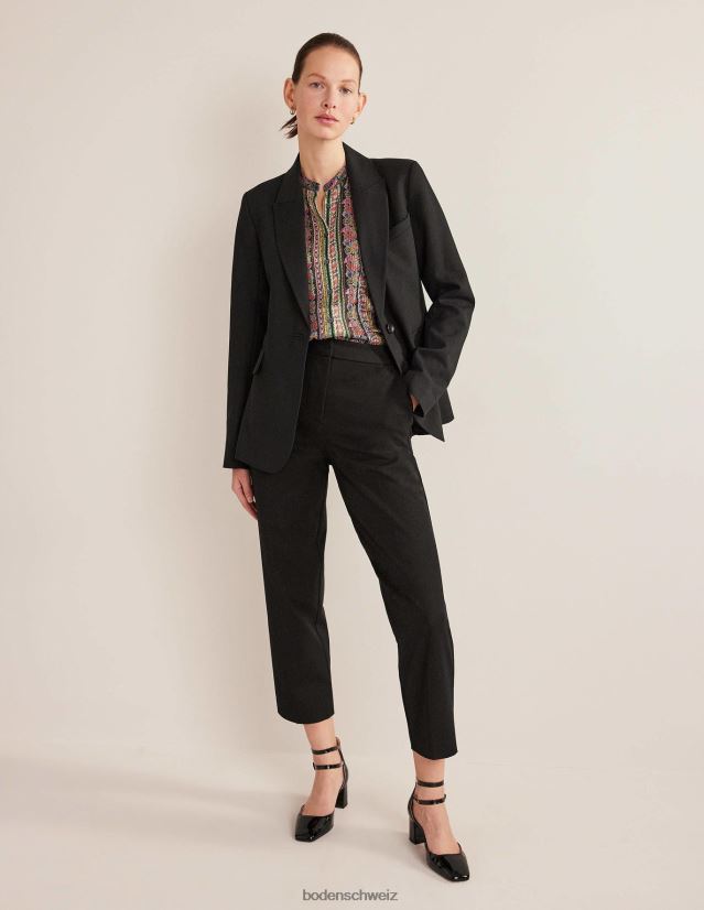 Boden Frauen Hemd mit Rüschendruck VH86PT1858 Kleidung Multi- und Nelkenblüte