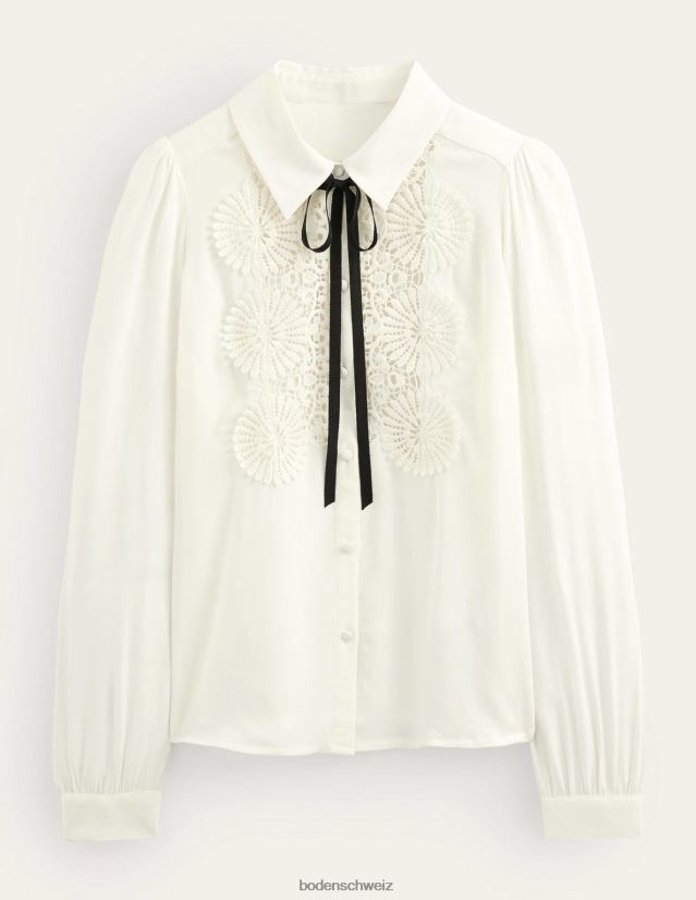 Boden Frauen Latzbluse aus Spitze VH86PT2508 Kleidung Elfenbein
