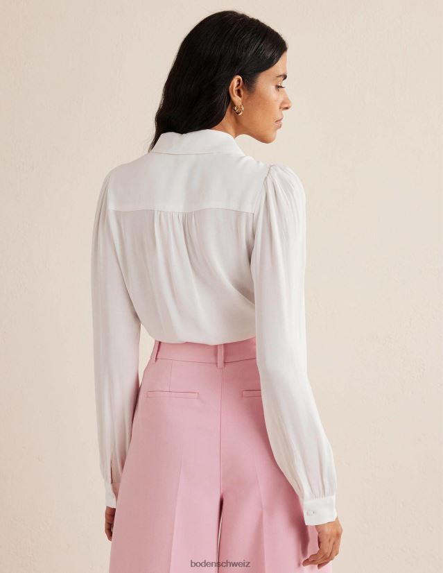 Boden Frauen Latzbluse aus Spitze VH86PT2508 Kleidung Elfenbein