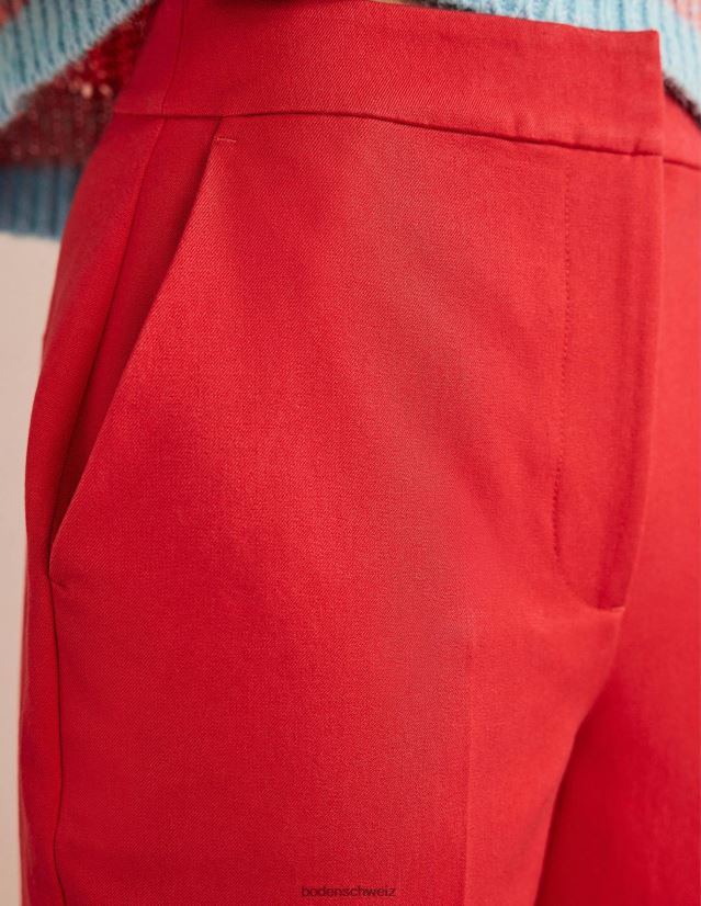 Boden Frauen Bi-elastische Tapered-Hose VH86PT1434 Kleidung Kamelie