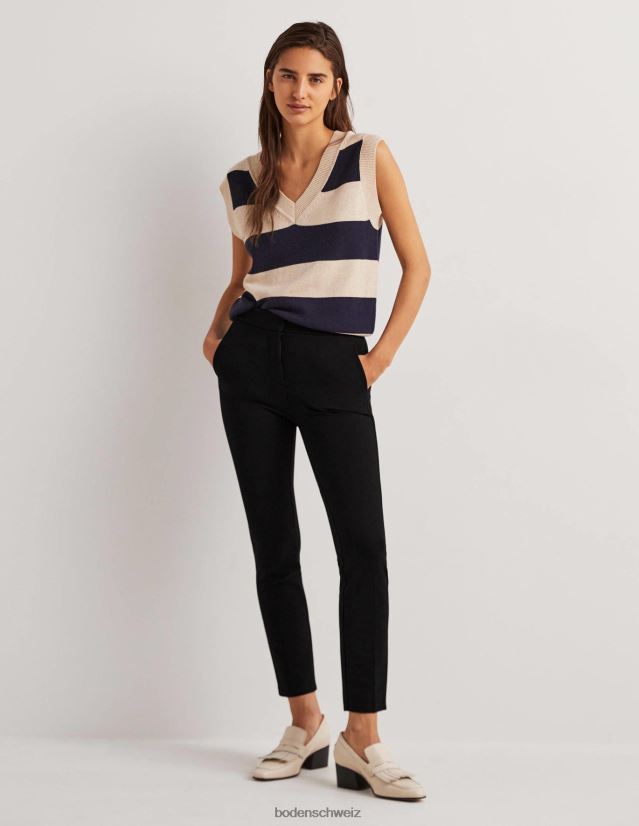 Boden Frauen Hampshire 7/8-Jerseyhose VH86PT334 Kleidung Schwarz