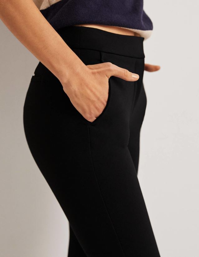 Boden Frauen Hampshire 7/8-Jerseyhose VH86PT334 Kleidung Schwarz