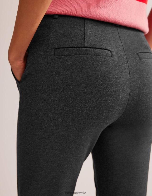 Boden Frauen Highgate-Jersey-Hose VH86PT321 Kleidung Holzkohle Mergel