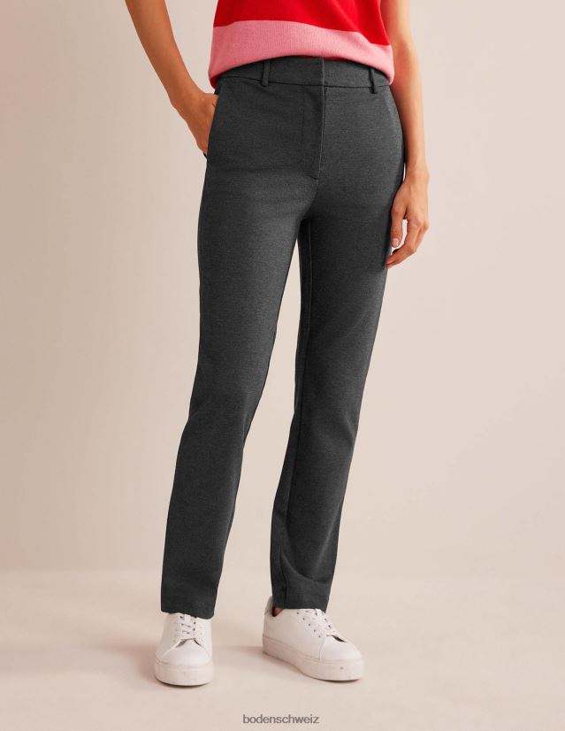 Boden Frauen Highgate-Jersey-Hose VH86PT321 Kleidung Holzkohle Mergel