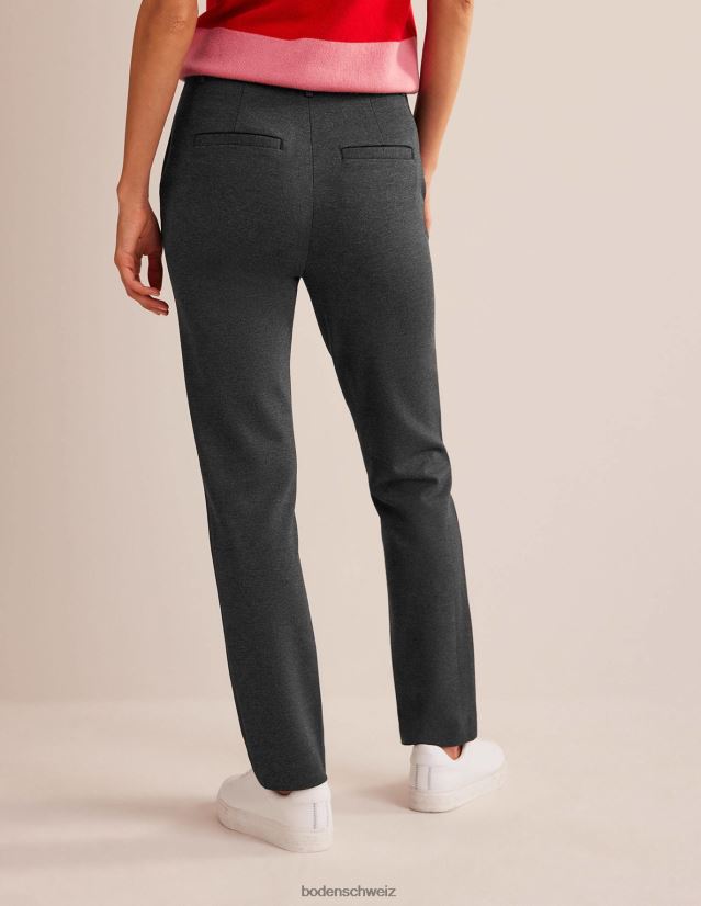 Boden Frauen Highgate-Jersey-Hose VH86PT321 Kleidung Holzkohle Mergel