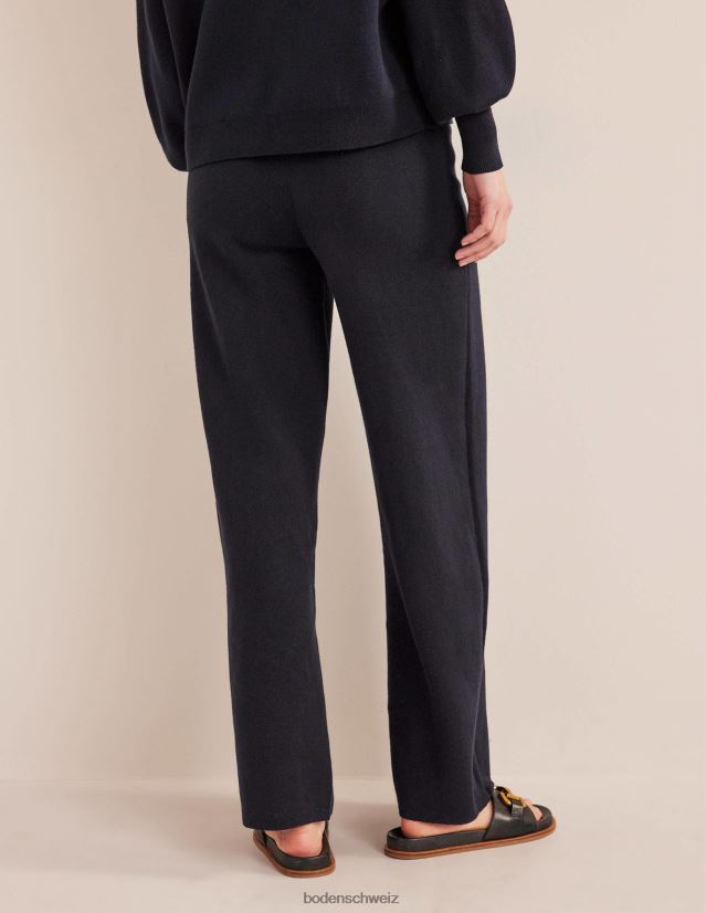 Boden Frauen Jacquard-Hose VH86PT1749 Kleidung Marine