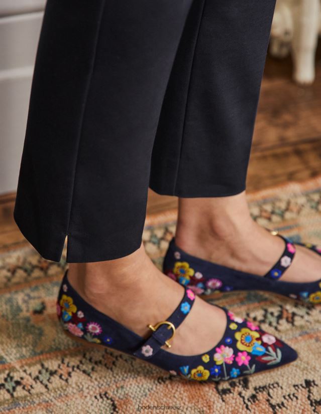 Boden Frauen Richmond 7/8 VH86PT1047 Kleidung Marine