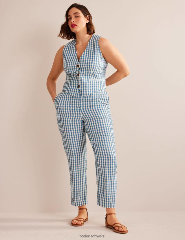 Boden Frauen Schmal zulaufende Leinenhose VH86PT1581 Kleidung überprüfen