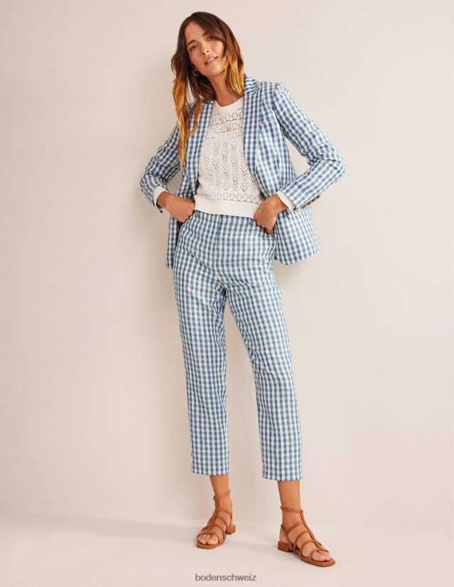 Boden Frauen Schmal zulaufende Leinenhose VH86PT1581 Kleidung überprüfen