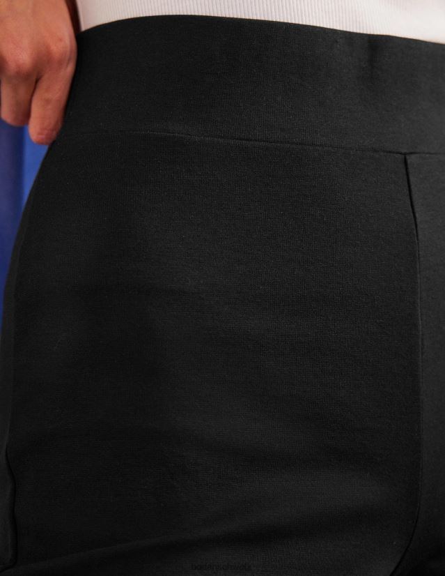 Boden Frauen kurze Hose aus Jersey VH86PT1644 Kleidung Schwarz