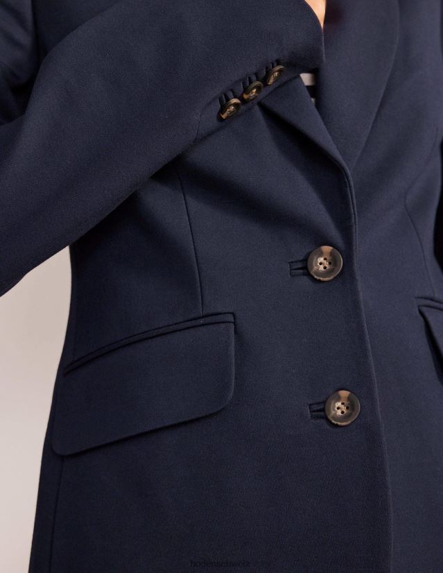 Boden Frauen Der Marylebone-Jersey-Blazer VH86PT671 Kleidung Marine