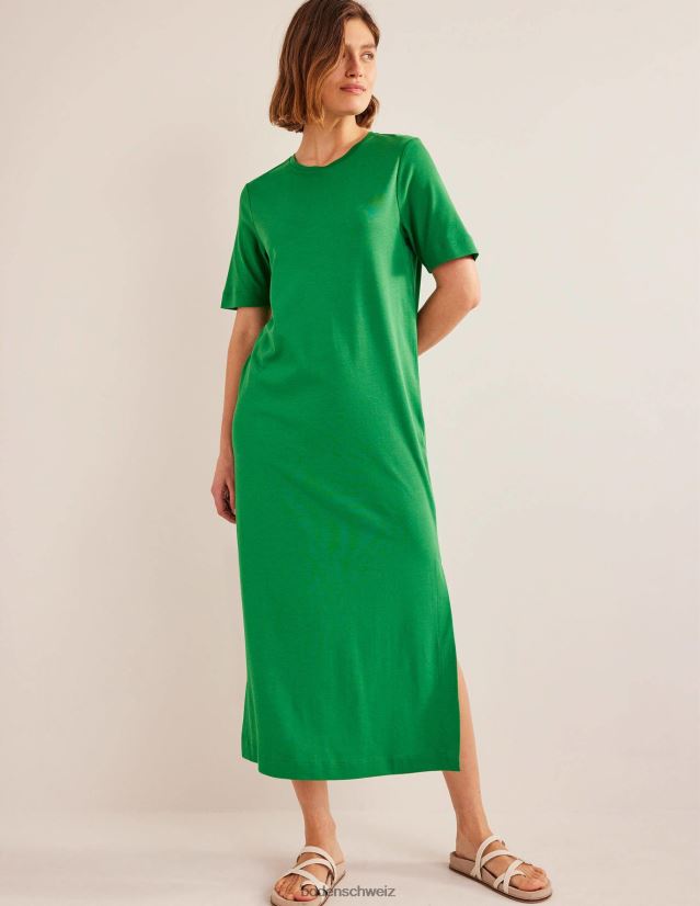 Boden Frauen Midi-T-Shirt-Kleid aus Jersey VH86PT2586 Kleidung Hügellandschaft