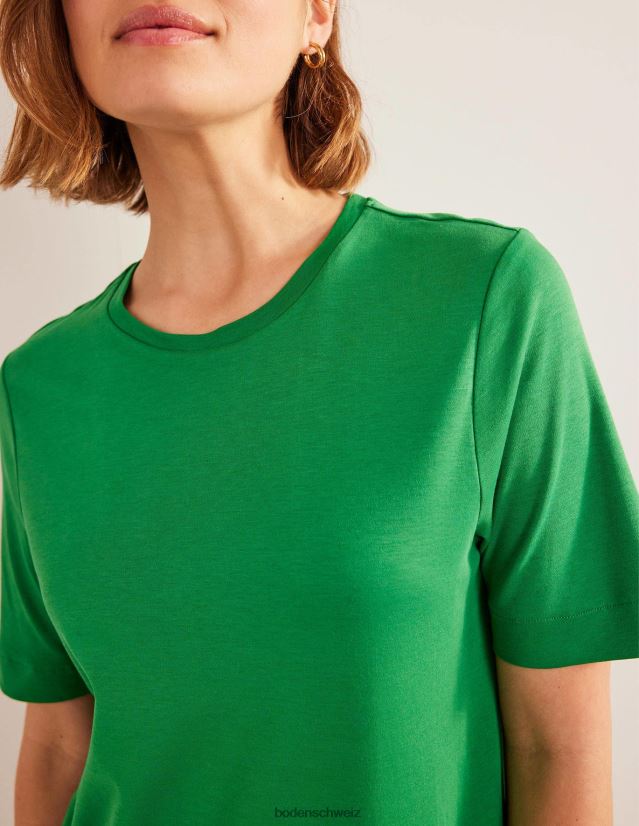 Boden Frauen Midi-T-Shirt-Kleid aus Jersey VH86PT2586 Kleidung Hügellandschaft