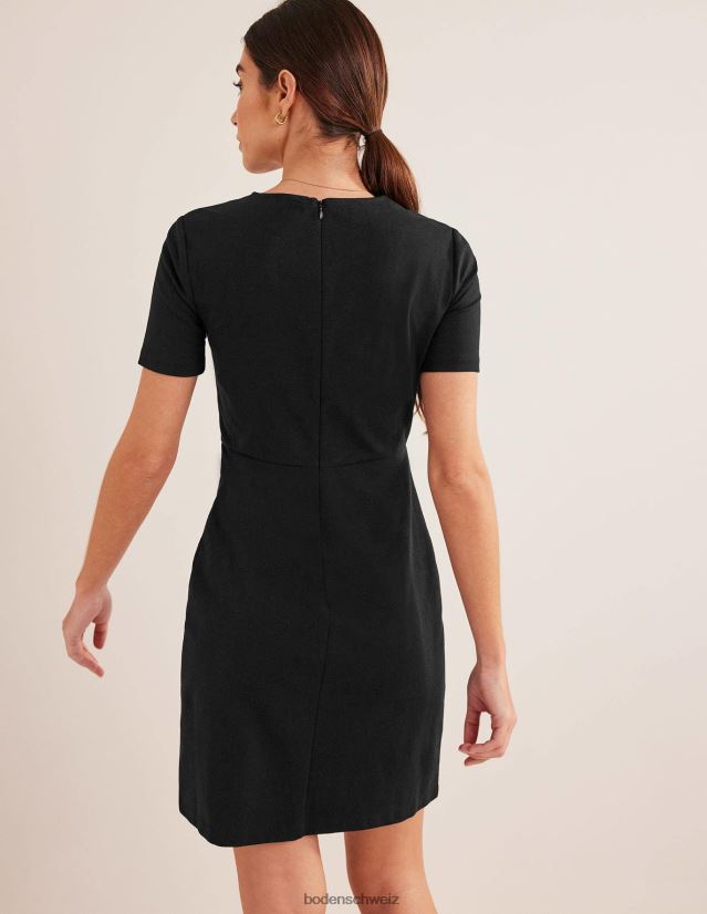 Boden Frauen Mini-Etuikleid aus Jersey VH86PT82 Kleidung Schwarz