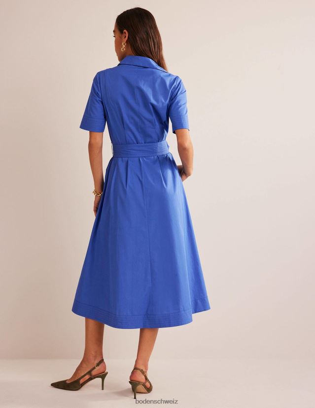 Boden Frauen Pippa Midi-Hemdkleid VH86PT52 Kleidung Kobaltblau
