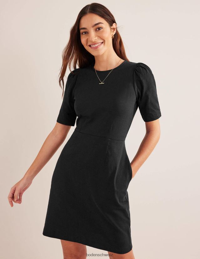 Boden Frauen Zoe Jerseykleid VH86PT2509 Kleidung Schwarz