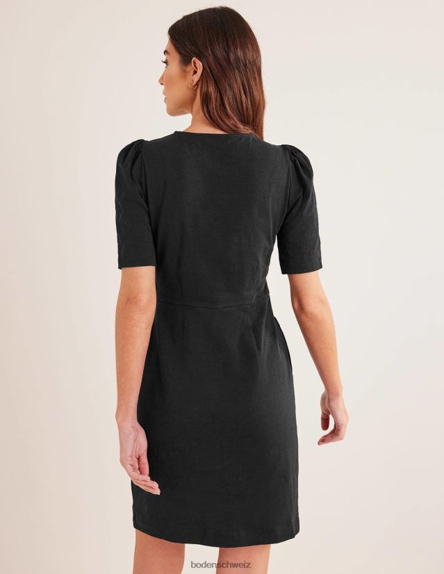 Boden Frauen Zoe Jerseykleid VH86PT2509 Kleidung Schwarz