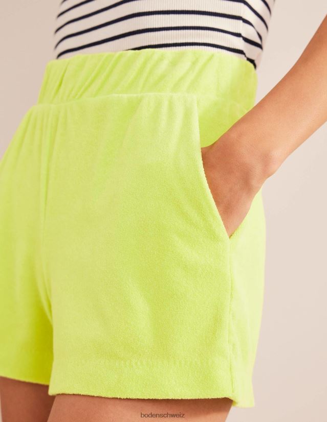 Boden Frauen Frottee-Shorts VH86PT2511 Kleidung Zitrusfrüchte