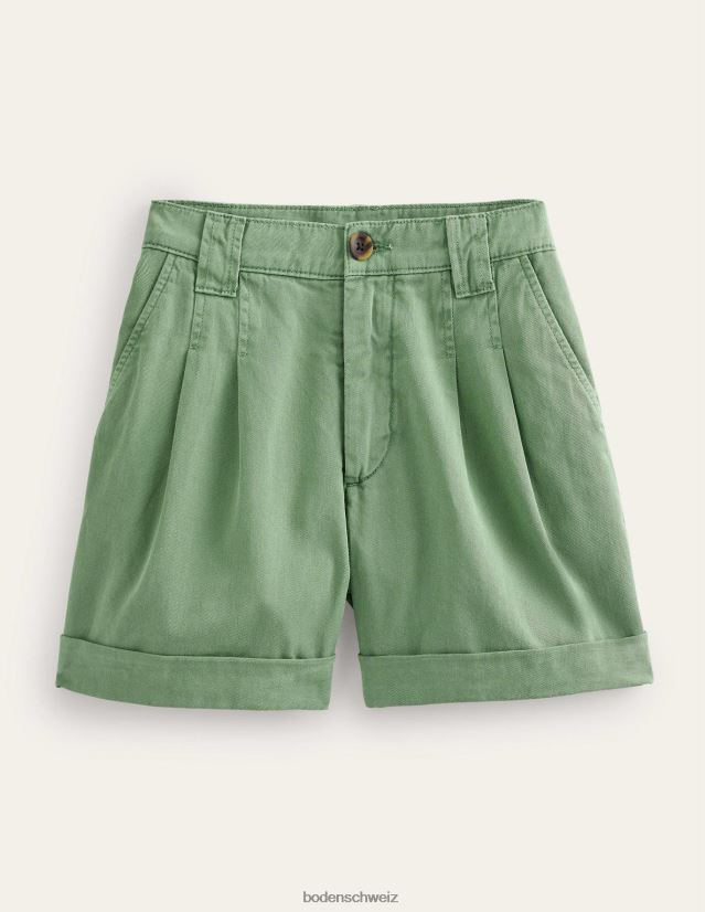 Boden Frauen lässige Baumwollshorts VH86PT1579 Kleidung Meeresspray