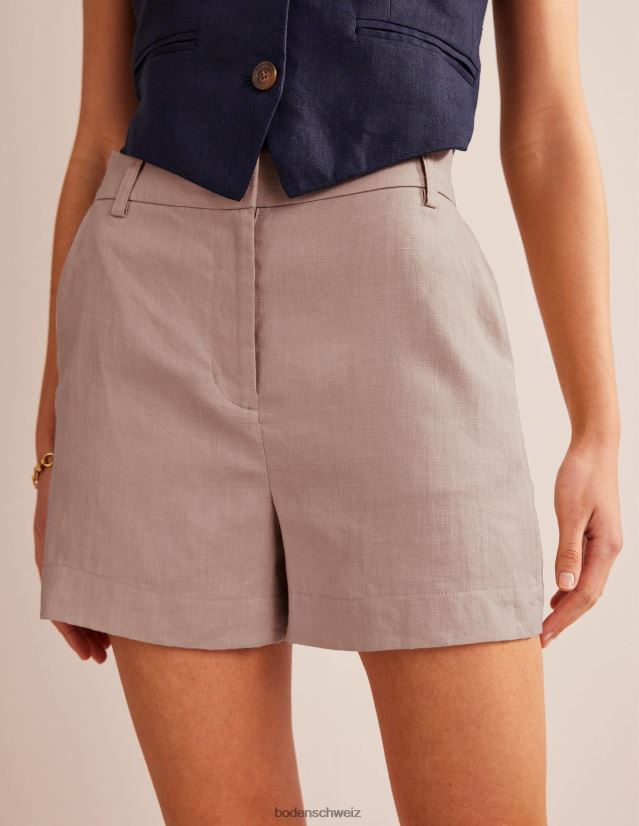 Boden Frauen maßgeschneiderte Leinenshorts VH86PT1564 Kleidung Seil