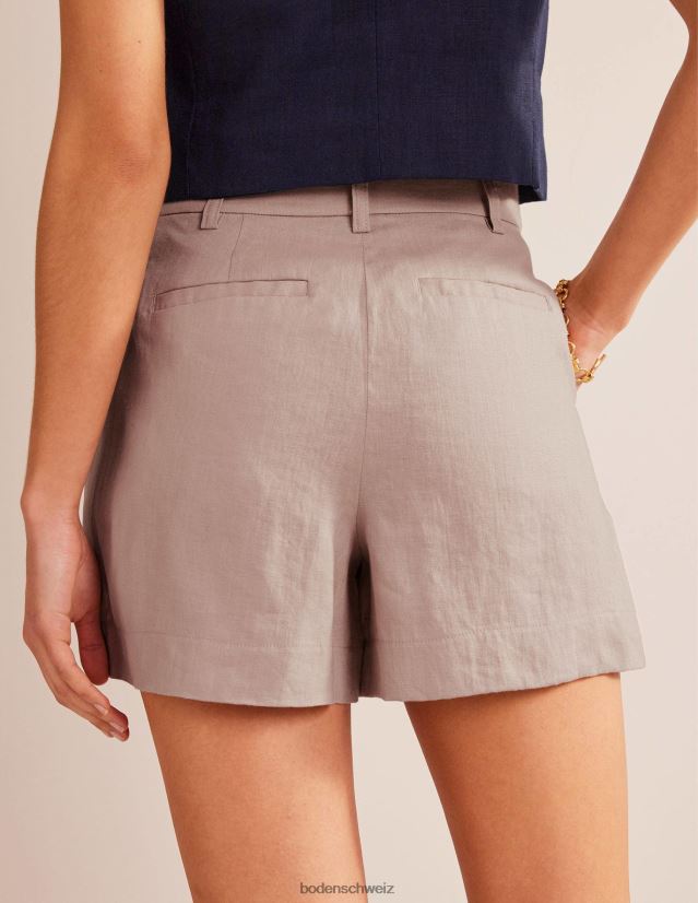 Boden Frauen maßgeschneiderte Leinenshorts VH86PT1564 Kleidung Seil