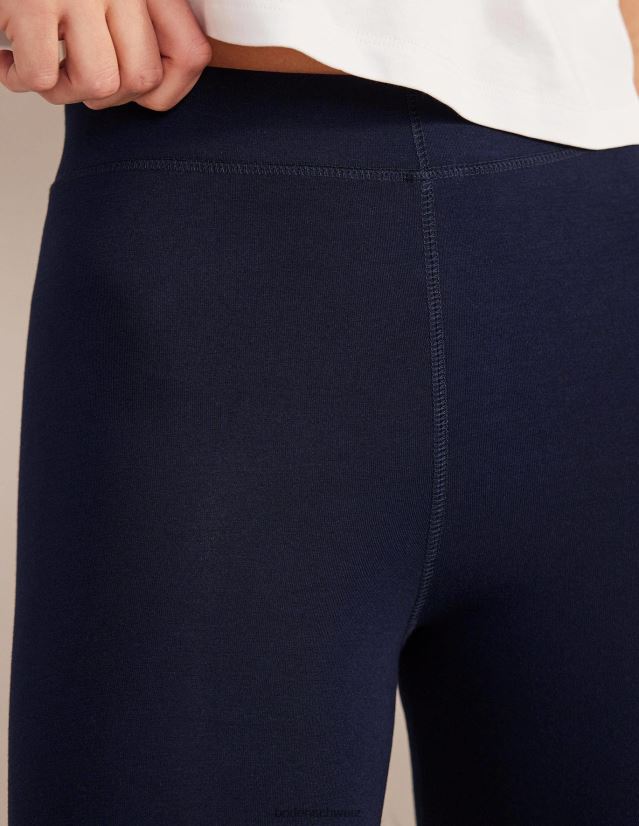 Boden Frauen Jersey-Leggings mit hohem Bund VH86PT684 Kleidung Marine