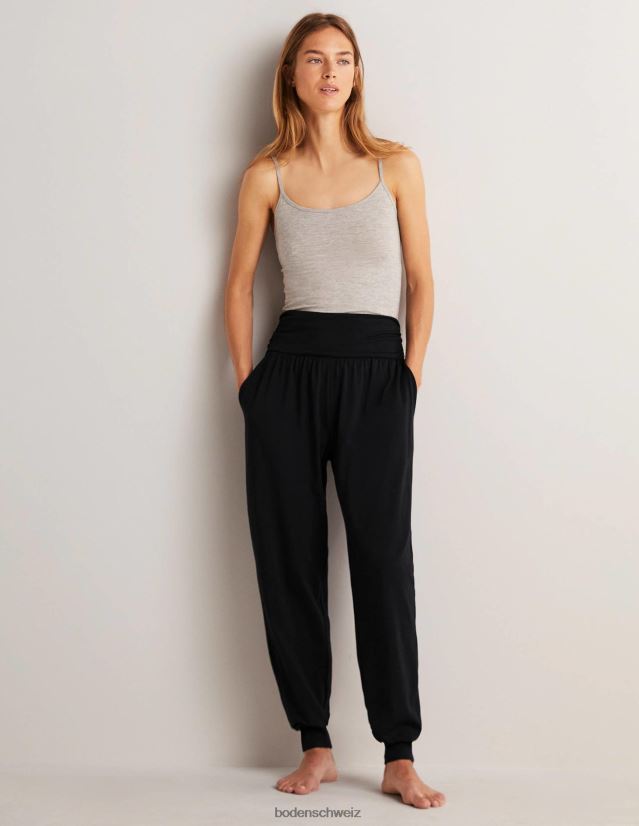 Boden Frauen Jogginghose aus Haremsjersey VH86PT681 Kleidung Schwarz