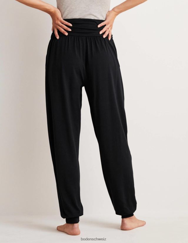 Boden Frauen Jogginghose aus Haremsjersey VH86PT681 Kleidung Schwarz