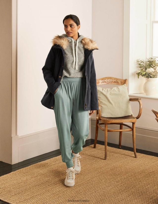 Boden Frauen Jogginghose aus Haremsjersey VH86PT682 Kleidung Erle