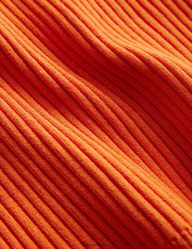 Boden Frauen Geripptes Westentop VH86PT1588 Kleidung Kumquat