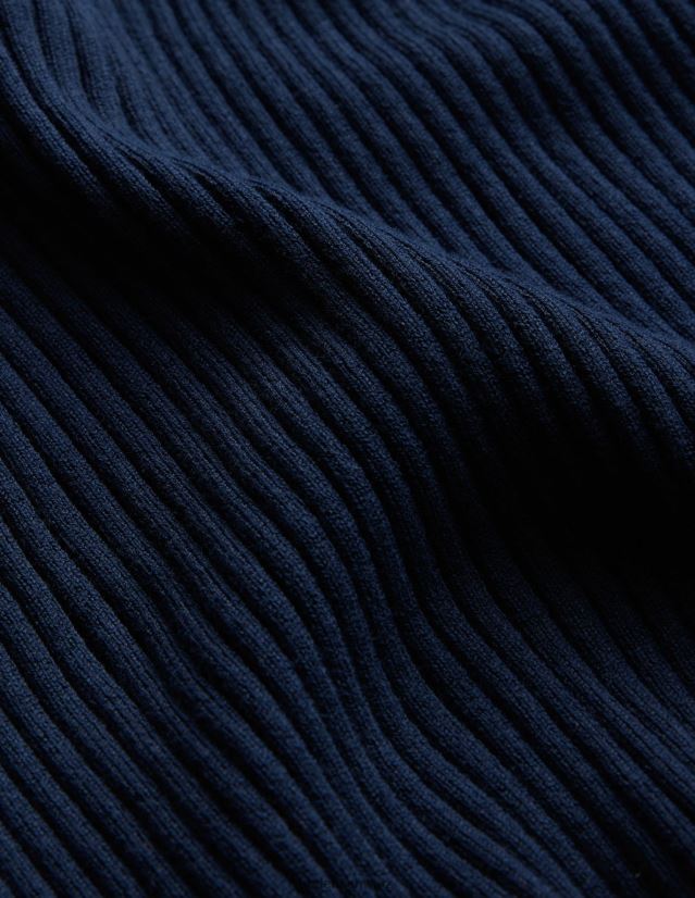 Boden Frauen Geripptes Westentop VH86PT1921 Kleidung Marine