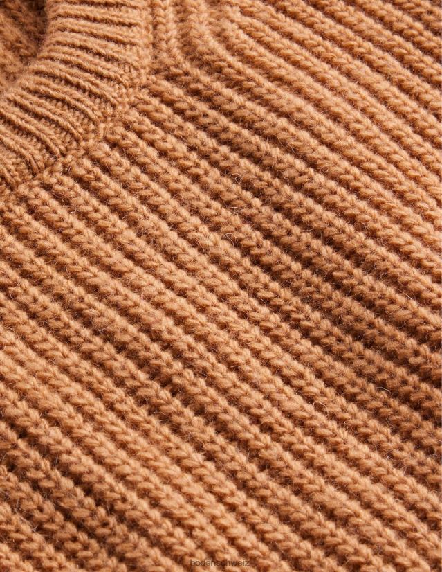 Boden Frauen Kurzes, geripptes Tanktop VH86PT1646 Kleidung Teddybär