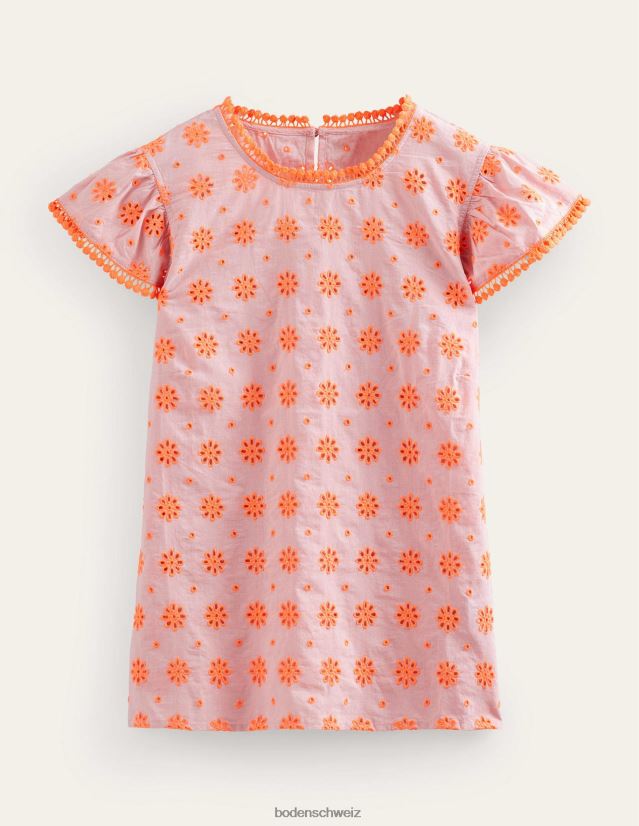 Boden Frauen Oberteil mit besticktem Bommelbesatz VH86PT1800 Kleidung Wassermelonenpunsch