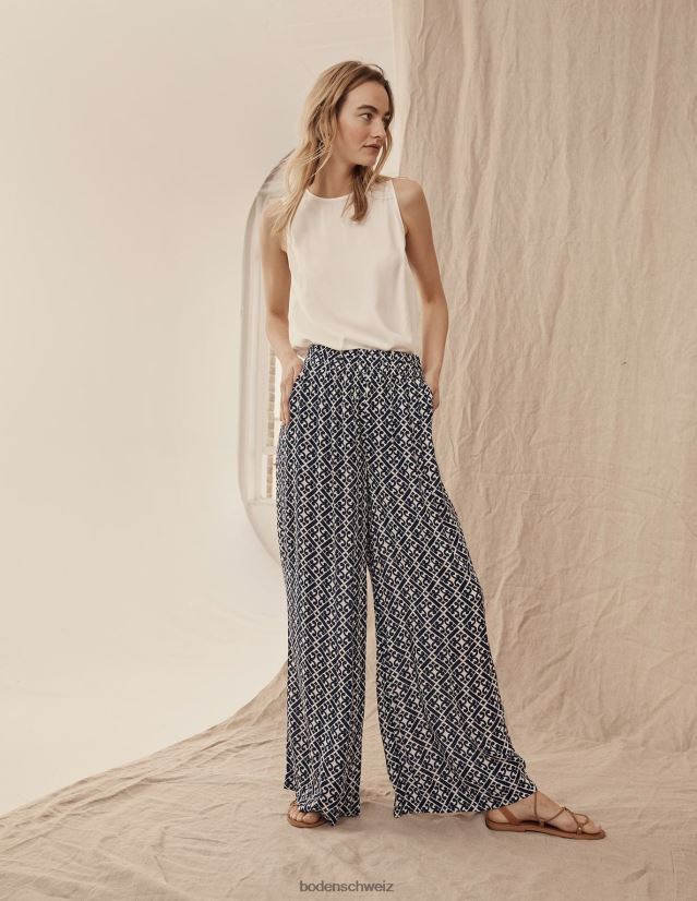 Boden Frauen Shell-Oberteil aus Seidenmischung VH86PT1430 Kleidung Elfenbein