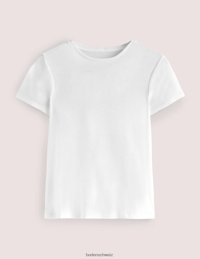 Boden Frauen Soft-Touch-T-Shirt VH86PT170 Kleidung Weiß