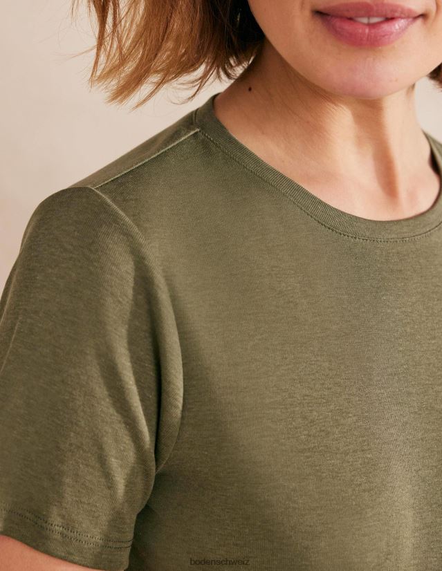 Boden Frauen Soft-Touch-T-Shirt VH86PT2178 Kleidung Fichte