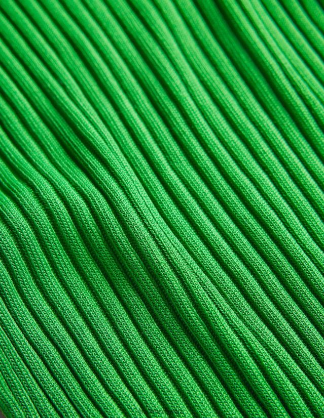 Boden Frauen T-Shirt aus Rippstrick VH86PT1612 Kleidung Frosch