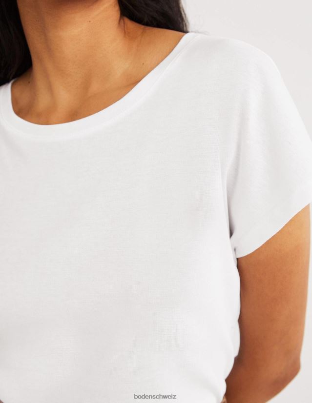 Boden Frauen Weiches, ärmelloses Oberteil VH86PT1925 Kleidung Weiß