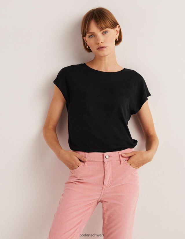 Boden Frauen Weiches, ärmelloses Oberteil VH86PT1960 Kleidung Schwarz