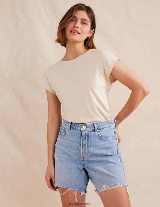 Boden Frauen Weiches, ärmelloses Oberteil VH86PT1992 Kleidung Perlgerste