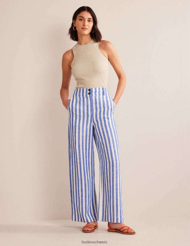 Boden Frauen gerippte Racer-Weste VH86PT1054 Kleidung Chinchilla-Melange