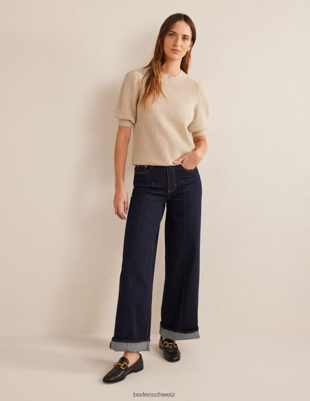 Boden Frauen geripptes, flauschiges Oberteil VH86PT1741 Kleidung Seil